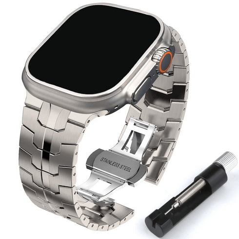 Edelstahl Armband Superhero Style für alle Apple Watch Serien